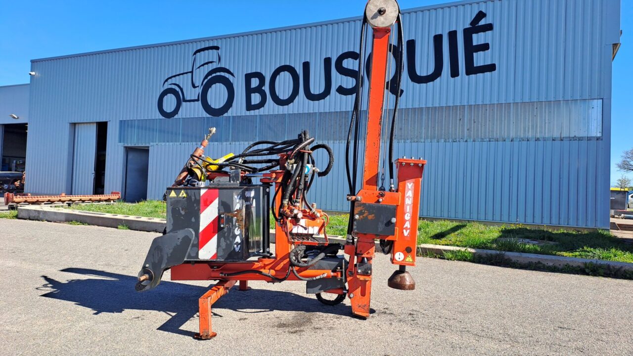 Enfonce pieux Yanigav RE800G © Ets Bousquié