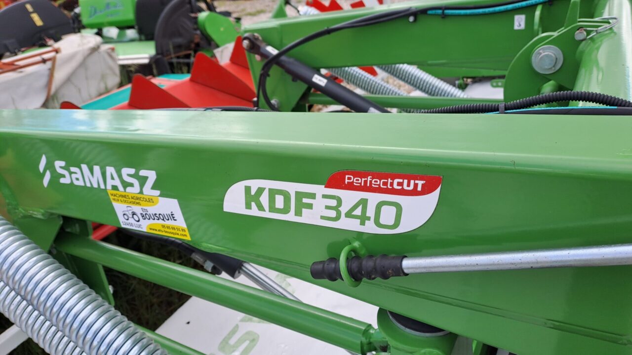 Faucheuse SaMASZ KDF 340 PerfectCUT © Ets Bousquié