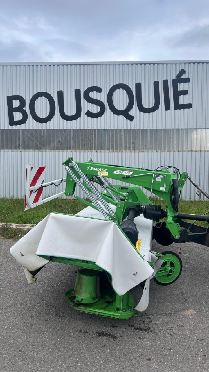 Faucheuse SaMASZ KDF 340 PerfectCUT © Ets Bousquié